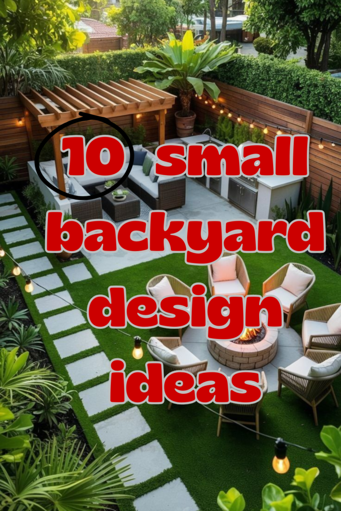 10 Small Backyard Design Ideas 683x1024