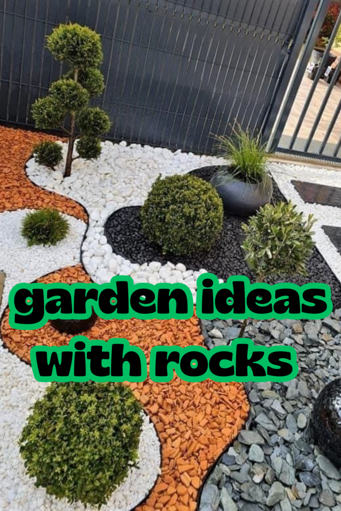 Creative Garden Ideas with Rocks for a Low-Maintenance Landscape Garden Ideas With Rocks To Design 683x1024