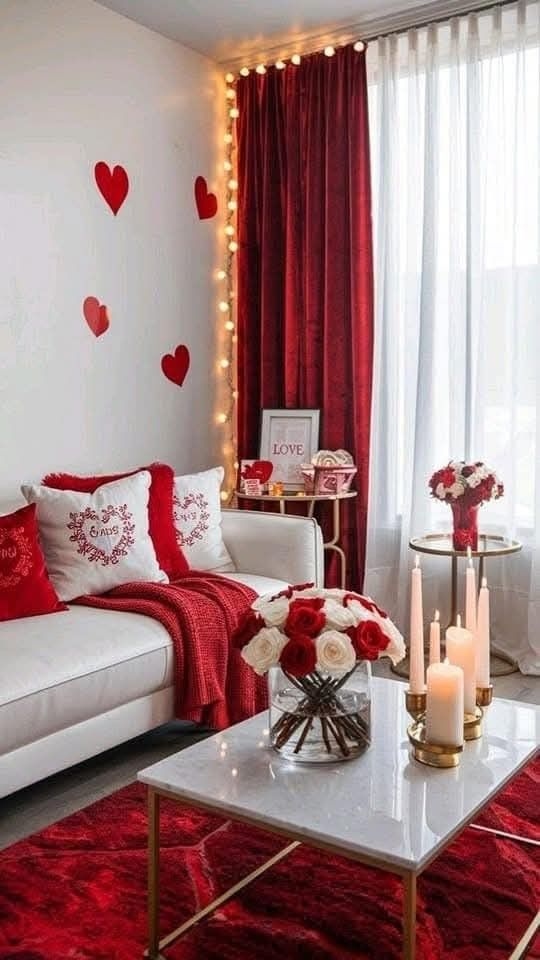 Valentine’s Day Decoration Ideas to Create a Romantic Home Image 13