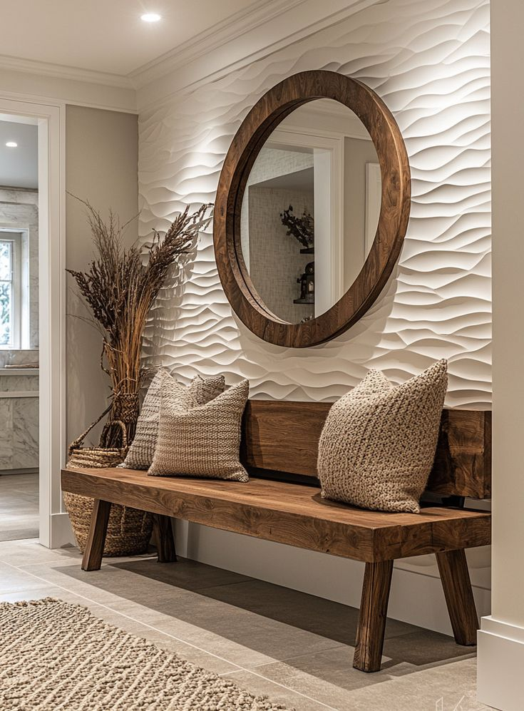 Creative Wall of Mirrors Decorating Ideas for a Stylish Home Image 45