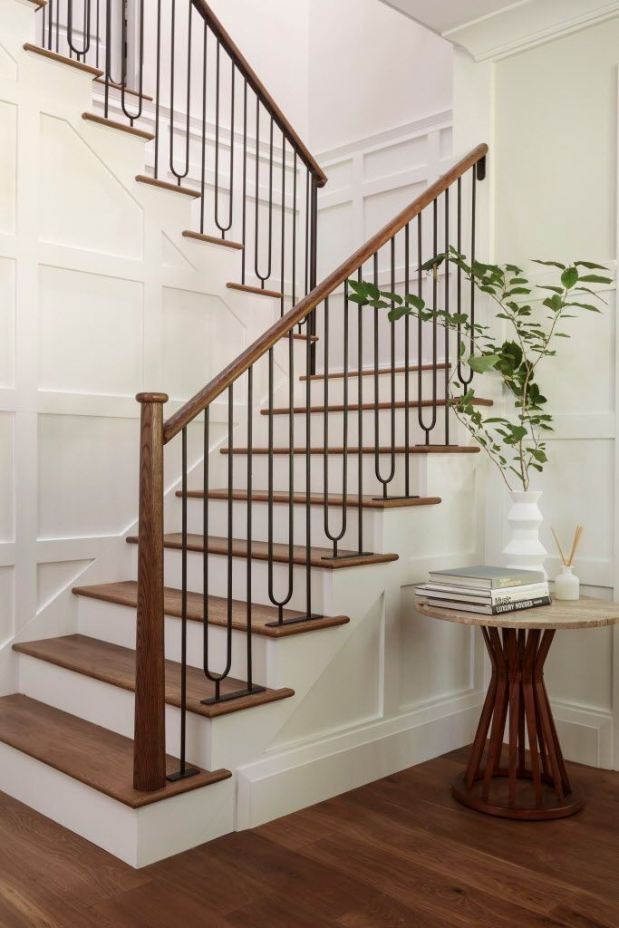 Solid Wood Stair Treads Ideas for a Stunning Staircase Makeover Image 50