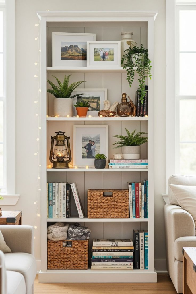 Cozy Living Room Bookshelf Ideas for a Warm Atmosphere Image 56 683x1024