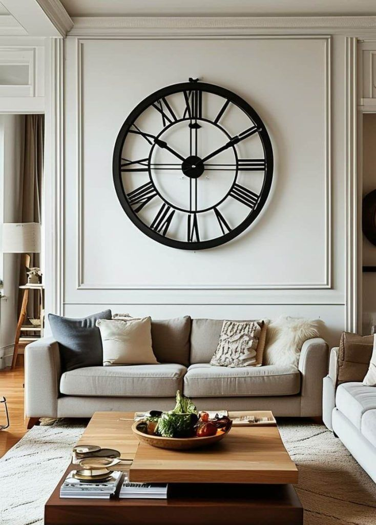 Modern Decorative Wall Clock Designs for a Stylish Home Image 60