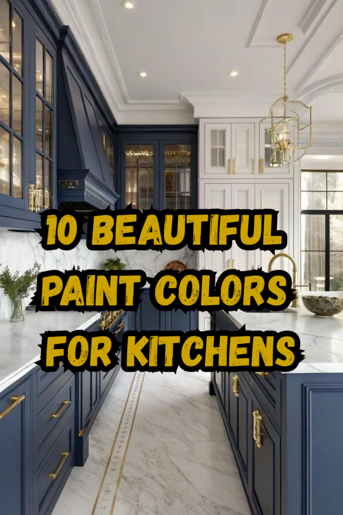 10 Beautiful Paint Colors For Kitchens 683x1024
