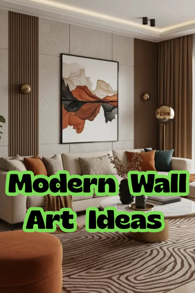 Minimalist Modern Wall Art Ideas for a Chic Living Room Modern Wall Art Ideas 683x1024