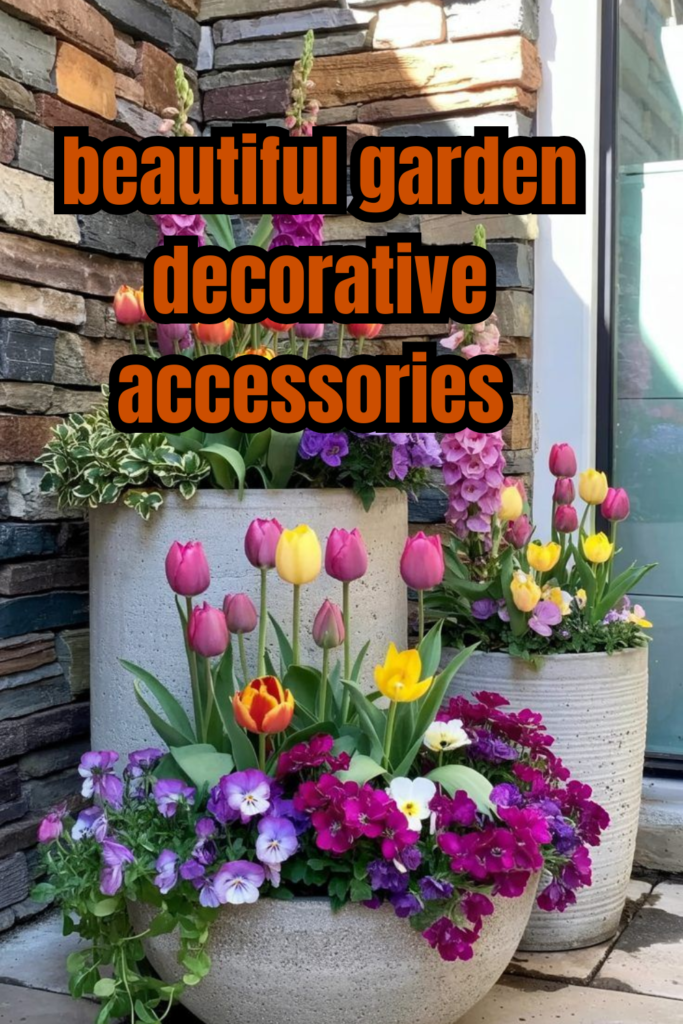 Beautiful Garden Decorative Accessories 683x1024